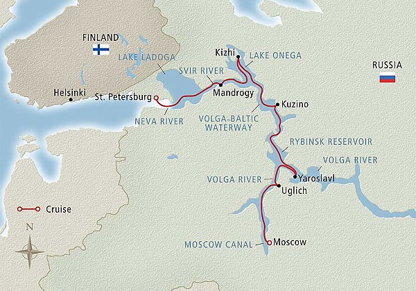Russia-2016: Waterways of the Tsars with Viking River Cruises